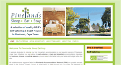 Desktop Screenshot of pinelandsonline.com